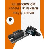 Pileli Store Araç Içi ve Ön Kameralı 3 Inç IPS Ekranlı Full Hd Güvenlik Kamerası