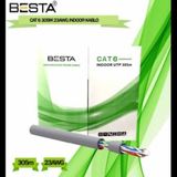 Pileli Store Cat6 23 Awg 305 Metre Ip Kamera Kablosu