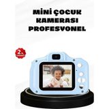 Pileli Store Çocuklar Için Mini Dijital Kamera – 1080P Hd, 2.0 Inç Ekran, Komik Filtreli ve Şarjlı