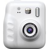 Pileli Store Dijital Fotoğraf Çıkaran Video Kaydedici Taşınabilir Anında Baskı Çıkaran Çocuk Kamerası Beyaz