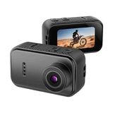 Pileli Store F2 2k 1080P Parmak Kamera 130° Geniş Açı IPS Ekranlı 25G Mini Taşınabilir Cep Kamerası Siyah