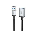 Pileli Store Hoco. US10 50CM 5 Gbps Hız Tak Çalıştır USB 3.0 To USB 3.0 Uzatma Kablosu - Siyah