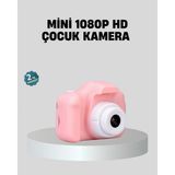 Pileli Store Mini Dijital Çocuk Kamerası 8mp Hd Ekranlı 1080P Video ve Şarjlı