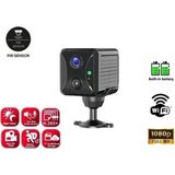 Pileli Store Mini Ip Kamera Sensörlü Algılamalı Sesli Konuşmalı 1080P Hd Wifi Kamera
