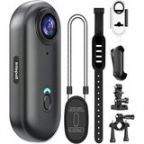 Pileli Store Mini Wıfı Aksiyon Kamerası 1080P Taşınabilir Vücut Kamerası Giyilebilir Video Kaydedici Ipx7 Su Geçirmez