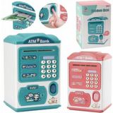 Pileli Store Parmak Izi ve Şifreli Elektronik Atm Kumbara