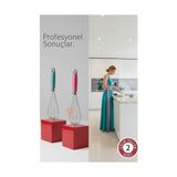 Pileli Store Savona Paslanmaz Çelik Çırpıcı, Ergonomik Mutfak Mikseri 28 cm 720203 - Renkli