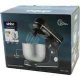 Pileli Store Siyah Standlı Mikser Çırpıcı - Hamur Yoğurucu - Karıştırıcı 8 Kademe Hız Ayar 6l Çelik Hazne 1300W SMX-2769 (4887)