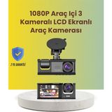 Pileli Store Ta-01 2.0 Inç Ekranlı 3 Kanallı Araç Kamerası