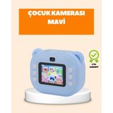 Pileli Store Termal Baskı Teknolojili Anında Fotoğraf Kamerası – 24MP Çift Lens, 32GB Hafıza