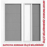 Pileli Sürgülü Stor Pencere Sinekliği | En =50 BOY=100 |, | En= 50 BOY=105|, | En=45 BOY=100| Özel Ölçü Bildiriniz - Beyaz