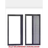 Pileli Sürgülü Stor Pencere Sinekliği | En=50 BOY=100|, | En=50 BOY=105|, | En=45 BOY=100| Özel Ölçü Bildiriniz! - Antrasit Gri