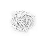 Pilelistore 100'Lü Beyaz Ahşap Mandal 2.5Cm (10'Lu Paket-1000 Adet)