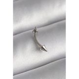 Pilelistore 316L Çelik Gümüş Renk Çivi Model Piercing - Tj-Pr1364