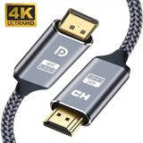 Pilelistore 4K Dp To Hdmı Kablo 1.8 M Zr842
