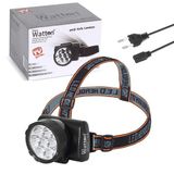 Pilelistore 7 Ledli Şarjlı Baret Kafa Lambası Wt-701