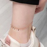 Pilelistore 925 Ayar Gümüş Rose Kelebek Halhal