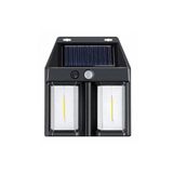 Pilelistore Ampul İkili Solar Duvar Aplik Güneş Enerjili Hareket Sensörlü