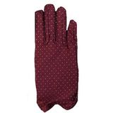 pilelistore Bordo Renk Puanlı Çocuk Eldiveni