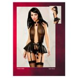 pilelistore DERİ EROTİK FANTEZİ GECELİK-6655