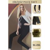 Pilelistore Dikişsiz Ayaksız Pelüş Tayt