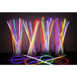 pilelistore Glow Fosforlu Neon Bileklik 50 Adet