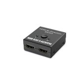 pilelistore Hdmi Switch Bi-Direction 2 In 1 Out - Siyah HDX1296