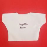 Pilelistore Hoşgeldin Kuzum Yazılı Oyuncak Tişörtü
