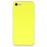 pilelistore iPhone 7 Nano içi Kadife Sarı Silikon Kılıf