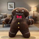 Pilelistore Kurabiye Adam Figürlü Peluş Yastık