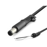 pilelistore Laptop Adaptör Dc Jack Kablosu 200W 7.4 X 5.0 Mm Uyumlu 1.2 M - Siyah HDX5576