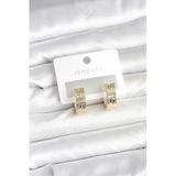 Pilelistore Pirinç Gold Renk Halka Kadın Küpe - Tj-Bkp11381