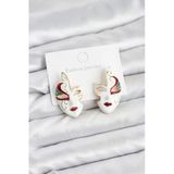 Pilelistore Pirinç Maske Model Kadın Küpe - Tj-Bkp11588