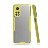 pilelistore Platin Silikon Sarı Xiaomi Mi 10T Pro Kılıf