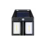 Pilelistore Rustik Ampul İkili Solar Duvar Aplik Güneş Enerjili Hareket Sensörlü