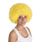 Pilelistore Sarı Renk Kıvırcık Afro Bonus Peruk