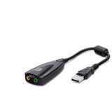 pilelistore Ses Kartı Usb 7.1 5Hv2 Siyah HDX5254