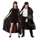 pilelistore Siyah Renk Yakalı Halloween Pelerini 120 cm