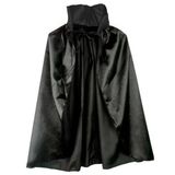 pilelistore Siyah Renk Yakalı Halloween Pelerini 90 cm