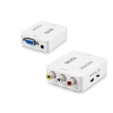pilelistore Vga To Av Çevirici 1080P Full Hd Beyaz HDX1352