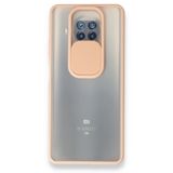 pilelistore Xiaomi Mi 10T Palm Buzlu Kamera Sürgülü Silikon Pembe Lite Kılıf
