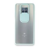 pilelistore Xiaomi Mi 10T Palm Buzlu Kamera Sürgülü Silikon Turkuaz Lite Kılıf