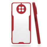 pilelistore Xiaomi Mi Platin Silikon Kırmızı 10T Lite Kılıf