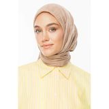 Piliseli Bambu Eşarp Badem