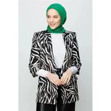 Piliseli Bambu Eşarp Benetton Yeşili