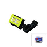 PİLLİ 3W COB LED KAFA LAMBASI FENER 3-KADEME IŞIK AYARI - FLAŞÖR 4.5V 150LÜMEN (2818)