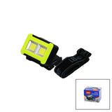 Pilli 3W Cob Led Kafa Lambası Fener 3-Kademe Işık Ayarı - Flaşör 4.5V 150Lümen (Timya/Go1395) 198643