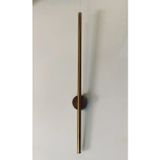 PİLLİ 75 CM ESKİTME Kasa Sarı Işık Banyo Duvar Ayna Tablo Aydınlatma Çubuk Led Aplik