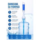 Pilli Damacana Su Pompası Otomatik Bpa İçermeyen D Tip Pille Çalışan Damacana Pompası