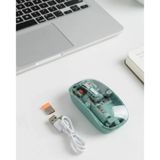 Pilli Kablosuz Mouse Bluetooth Usb Uyumlu Sessiz Tıklama
